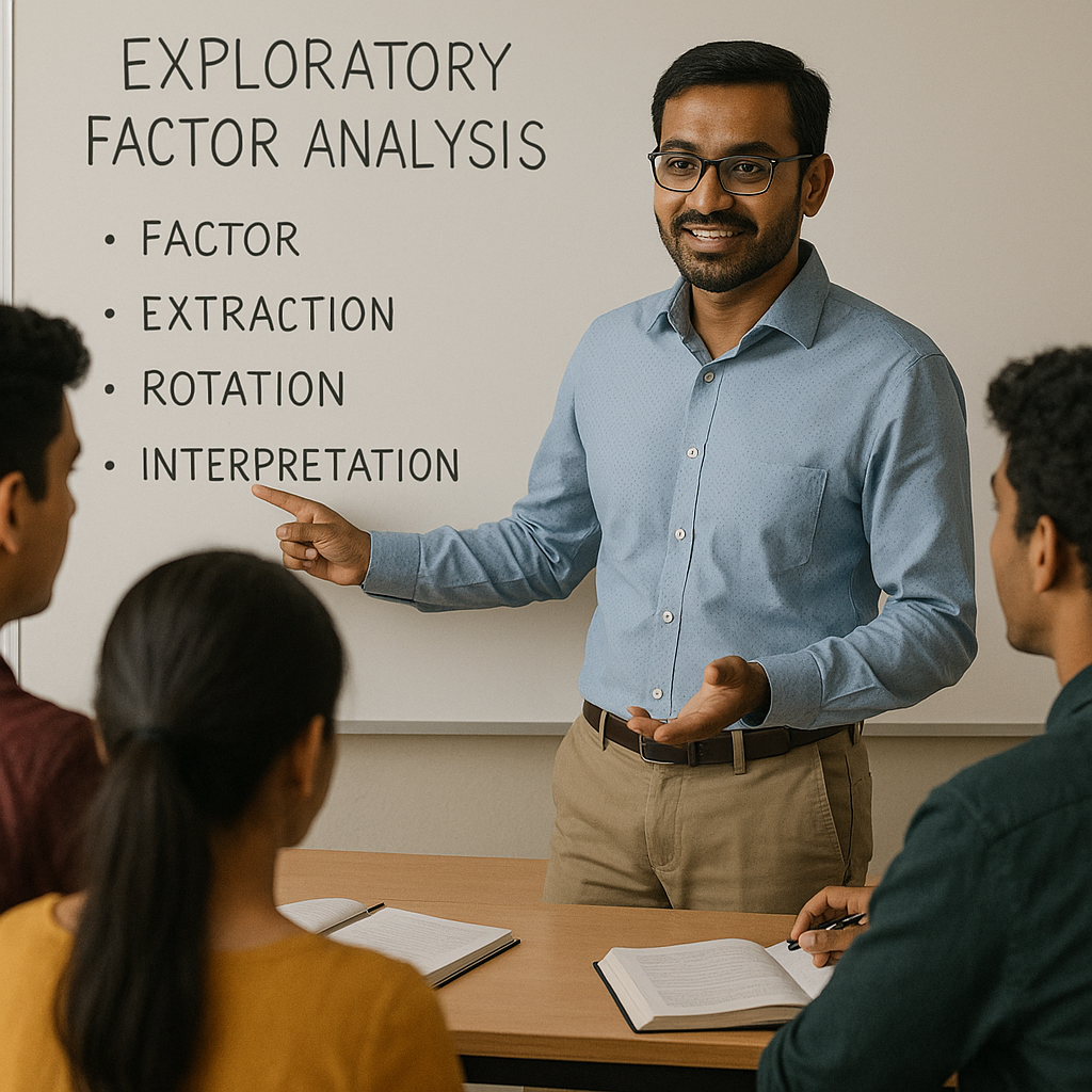 How to Conduct Exploratory Factor Analysis (EFA)? A Step-by-Step Guide with Practical Examples